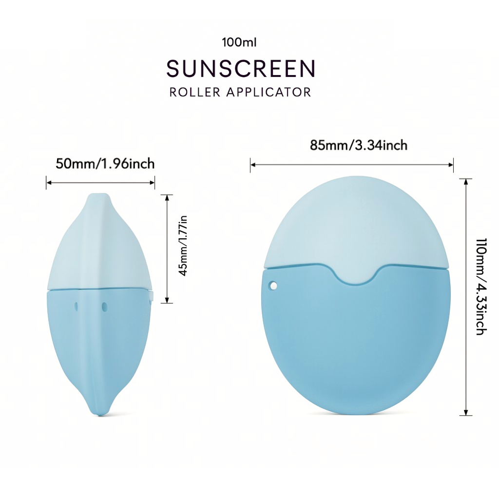 RollEase™ - Sunscreen Roller Applicator