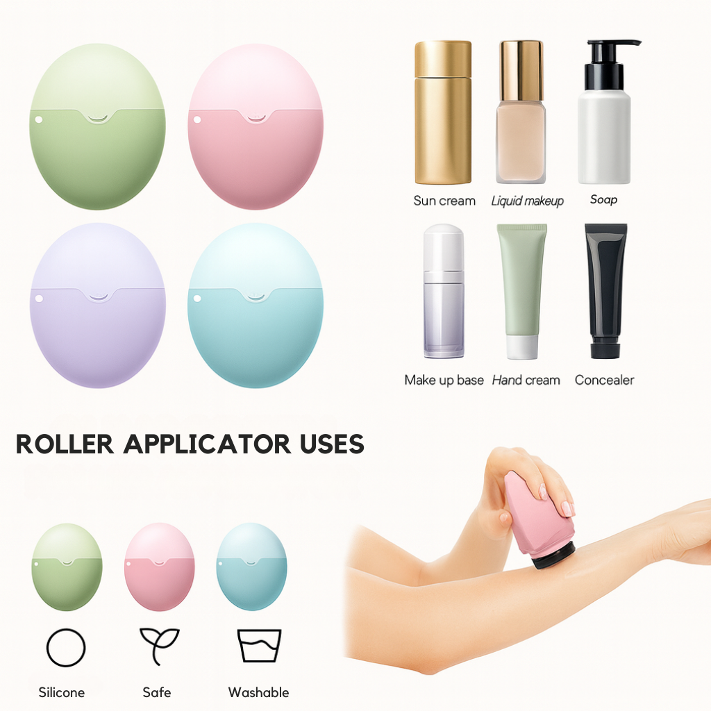 RollEase™ - Sunscreen Roller Applicator