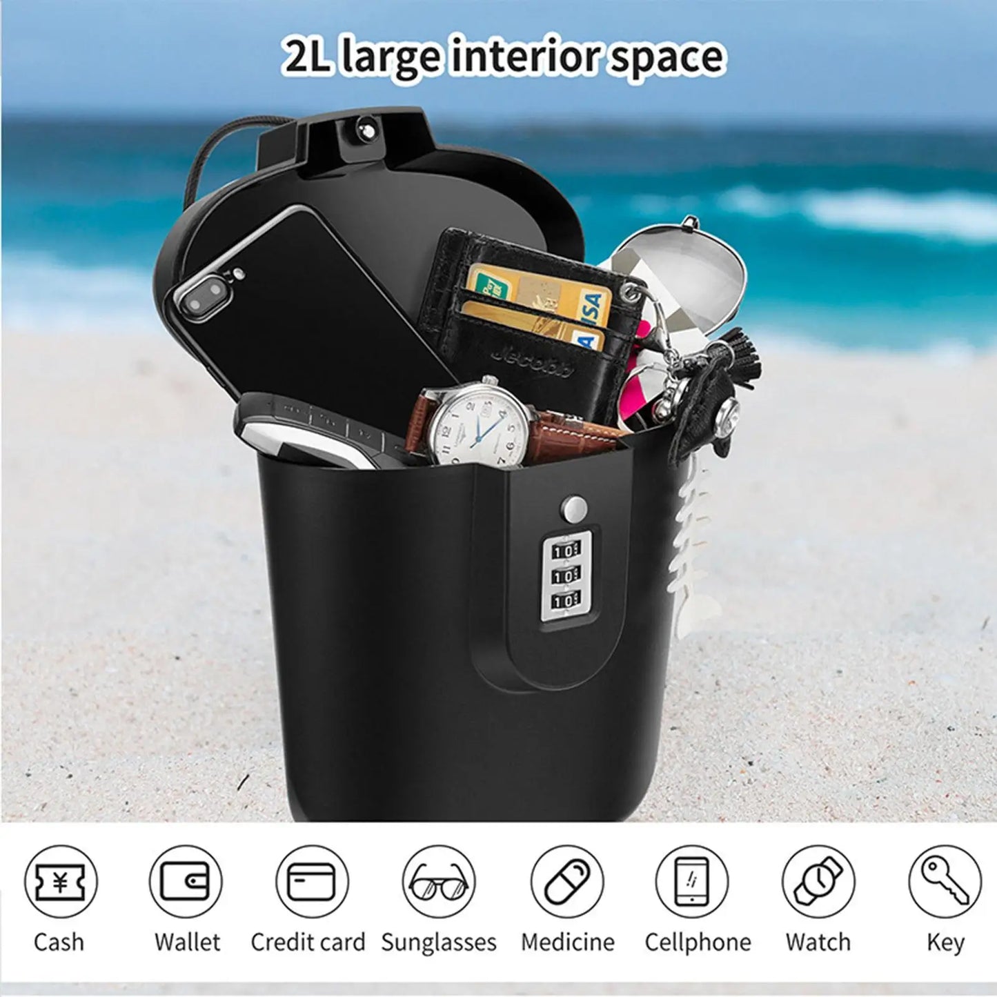 TripVault Storage Lock Box